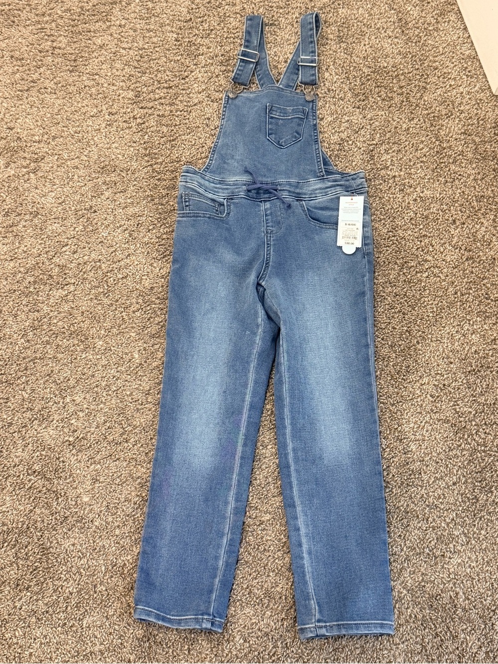 Kids Denim Overalls - Blue